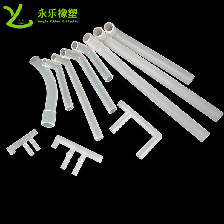 醫(yī)用硅膠彎管，模壓硅膠彎管，血氧儀硅膠彎管