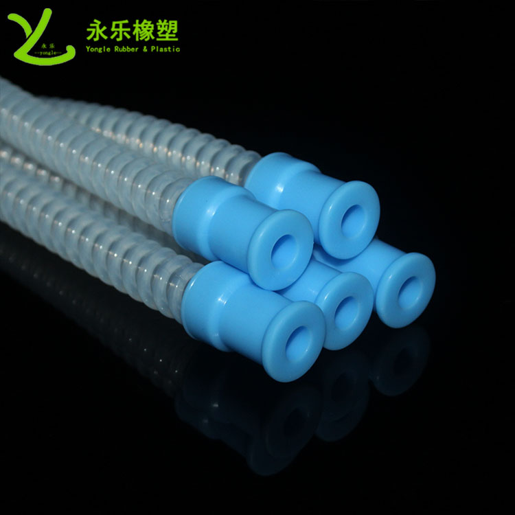 呼吸機(jī)硅膠波紋管，醫(yī)用硅膠波紋管，無氣味硅膠波紋管