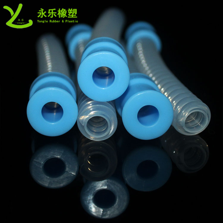 呼吸機(jī)硅膠波紋管，醫(yī)用硅膠波紋管，無氣味硅膠波紋管