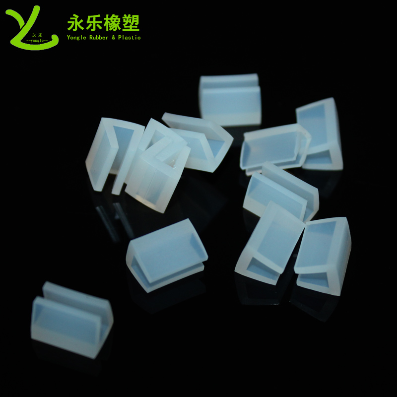 路燈硅膠U形密封條，燈具U形硅膠包邊條，U形燈具防水密封條