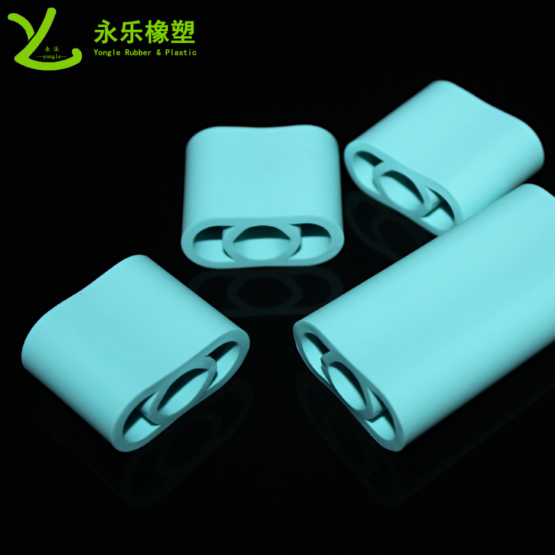 異形臺(tái)燈硅膠管套，擠出臺(tái)燈硅膠管套，絕緣臺(tái)燈硅膠管套