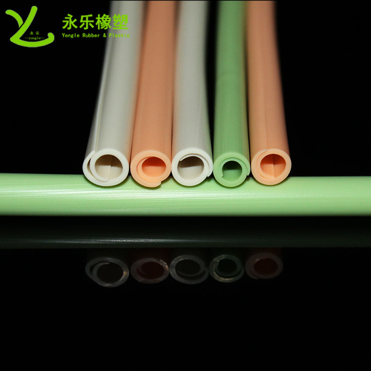 硅膠吸管，擠出異形硅膠吸管，食品級硅膠吸管