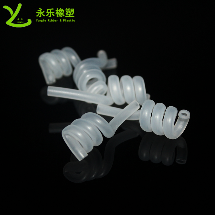 硅膠吸管，螺旋硅膠管，食品級(jí)硅膠管