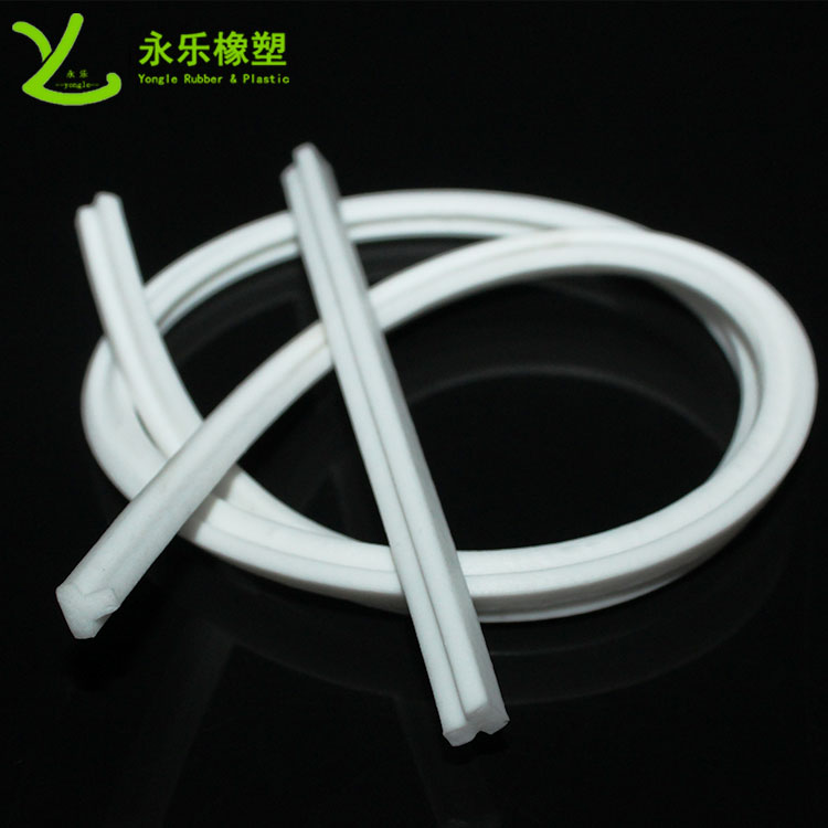 泛光燈發(fā)泡硅膠條，阻燃發(fā)泡密封條，耐高溫硅膠發(fā)泡條