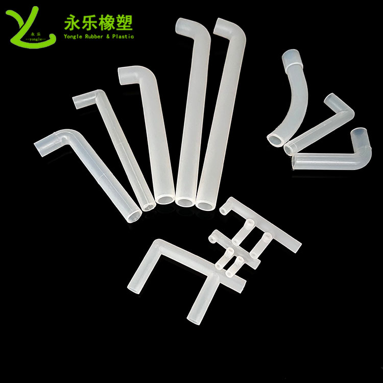 醫(yī)用硅膠彎管，模壓硅膠彎管，血氧儀硅膠彎管