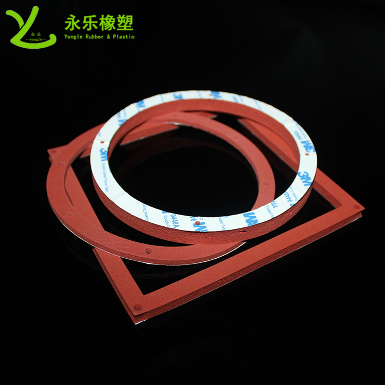定制模壓發(fā)泡硅膠墊，無氣味模壓發(fā)泡硅膠墊，耐高溫模壓發(fā)泡硅膠墊