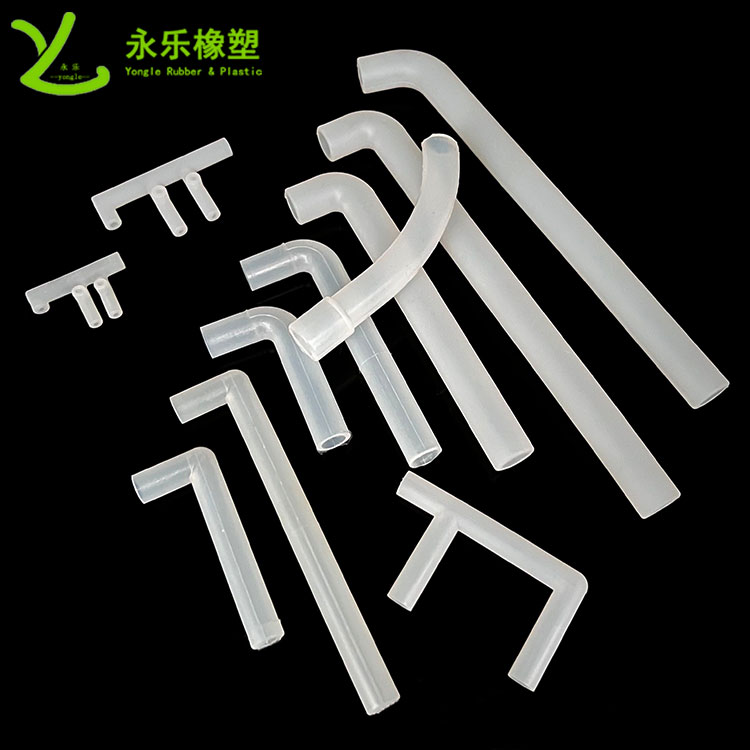 醫(yī)用硅膠彎管，模壓硅膠彎管，血氧儀硅膠彎管