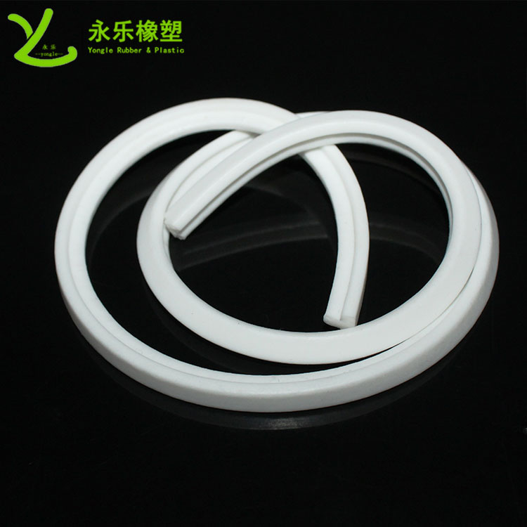 泛光燈發(fā)泡硅膠條，阻燃發(fā)泡密封條，耐高溫硅膠發(fā)泡條