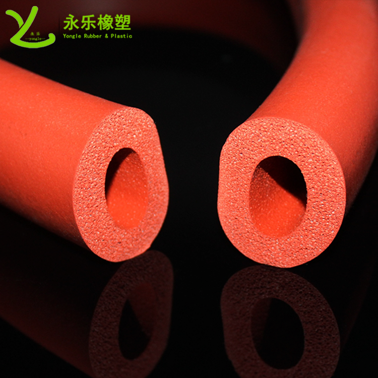 發(fā)泡硅膠管，耐高溫發(fā)泡硅膠管，阻燃硅膠發(fā)泡管，硅膠發(fā)泡管